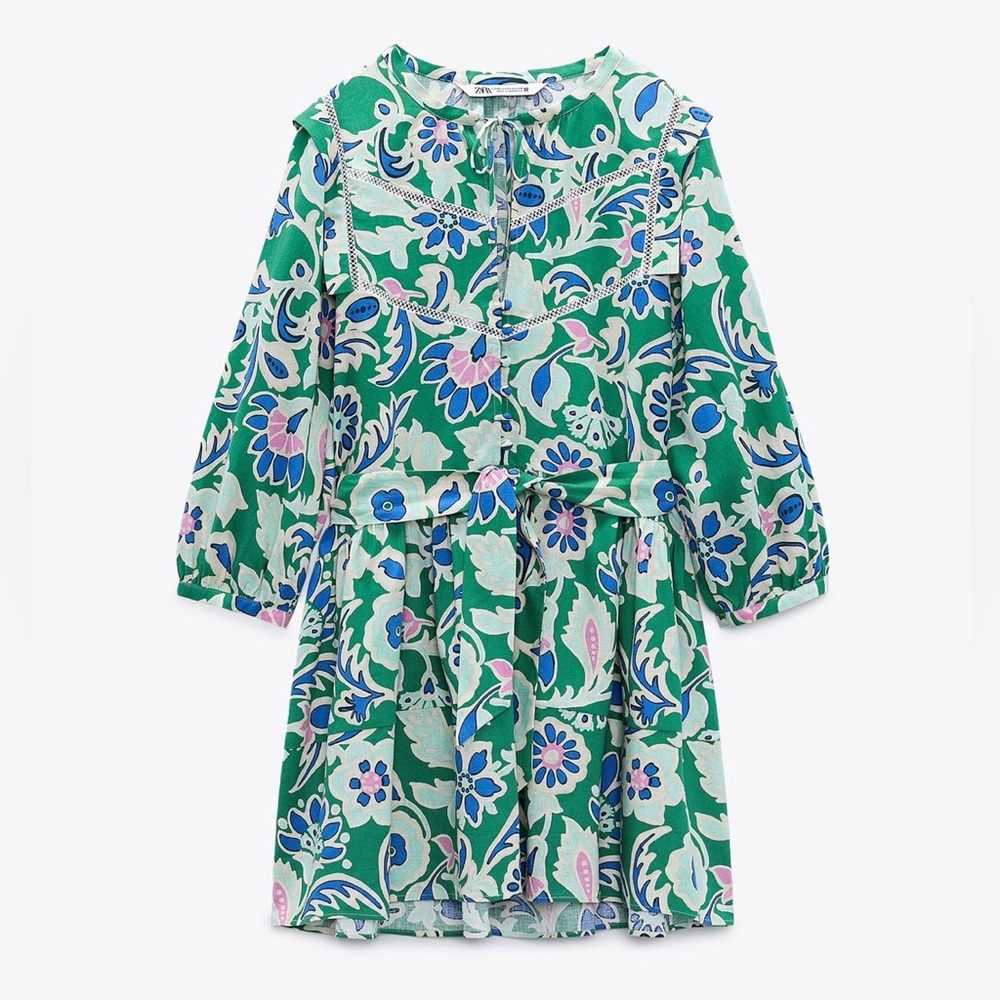 Zara floral mini dress - XS